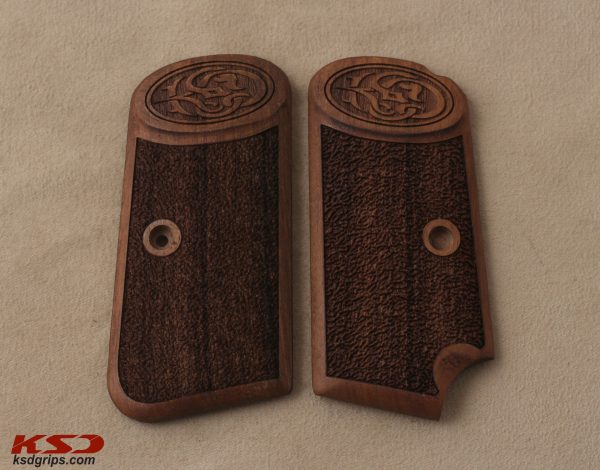 Browning FN 1903 Compatible Walnut Grips Stripled Gun Grips USA-585