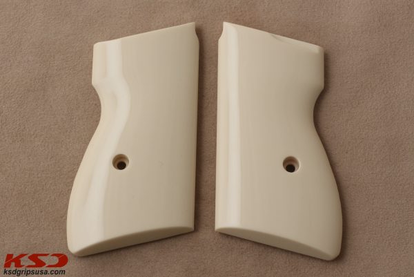 Browning 7,65 – PA FEG 63 Compatible Ivory Acrylic Grips Gun Grips USA-589