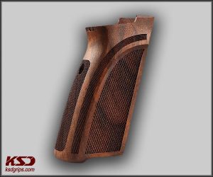 Browning FN HP DA / BDA9 Compatible Walnut Grips Diamond Gun Grips USA-657