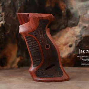 Sarsılmaz Kılınç 2000 Mega / B6 Hawk Compatible Walnut Grips Diamond Gun Grips USA-795