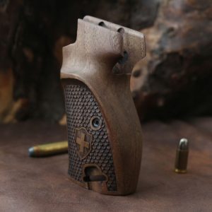 Astra A 75 Compatible Walnut Grips Diamond Gun Grips USA-1122