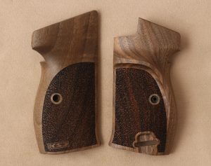 SIG P210-1/-4 /-5/-6/ DK M49 With Lanyard Ring Compatible Walnut Grip Gun Grips USA-686