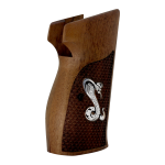 SIG P210-1/-4 /-5/-6/ DK M49 With Lanyard Ring Compatible Walnut Grip Gun Grips USA-694