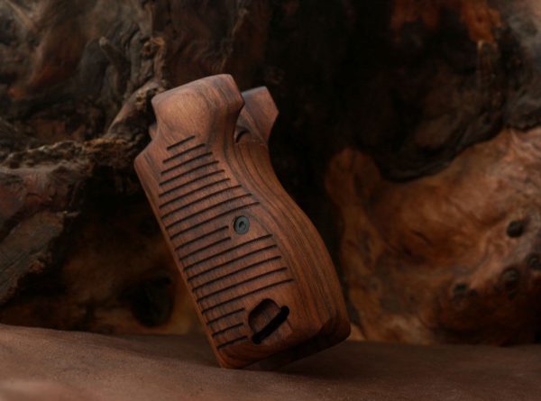 SIG P210-1/-4 /-5/-6/ DK M49 With Lanyard Ring Compatible Walnut Grip Gun Grips USA-724