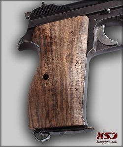 SIG P210-1/-4 /-5/-6/ DK M49 With Lanyard Ring Compatible Walnut Grip Gun Grips USA-729