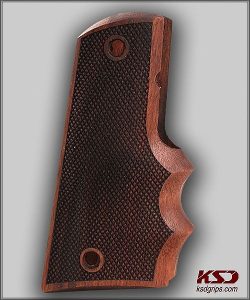 Colt 1911 FIT Model Compatible Rosewood Grips Diamond Gun Grips USA-734