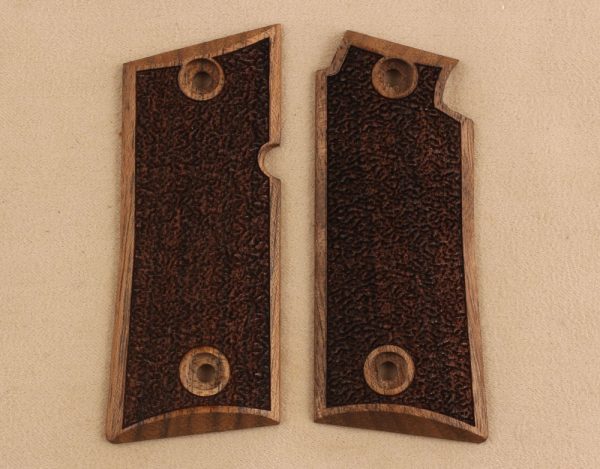 Colt Mustang PocketLite Compatible Walnut Grips Striped(Full) Gun Grips USA-744