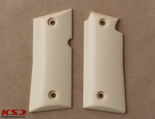 Colt Mustang PocketLite Compatible Ivory Acrylic Grips Gun Grips USA-745