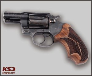 Colt Detective / Agent Cobra D Frame Compatible Walnut Grips Diamond Gun Grips USA-771