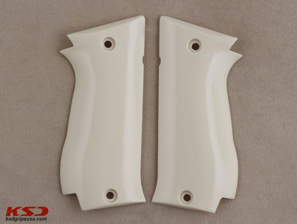 Sarsılmaz K 2 45 Compatible Ivory Acrylic Grips Gun Grips USA-783