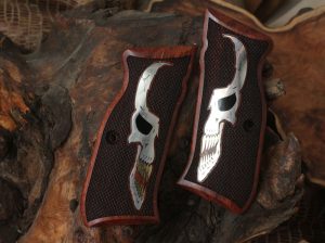 Sarsılmaz Kılınç 2000 Light, P8L Compatible Rosewood Grips Diamond Gun Grips USA-793