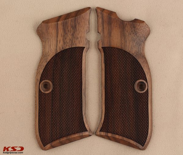 Sarsılmaz Kılınç 2000 Mega / B6 Hawk Compatible Walnut Grips Diamond Gun Grips USA-795