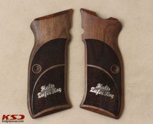 Sarsılmaz Kılınç 2000 Mega / B6 Hawk Compatible Walnut Custom Grip Gun Grips USA-803