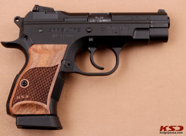 Sarsılmaz AR-24K Compatible Walnut Grips Dragon Skin Gun Grips USA-807