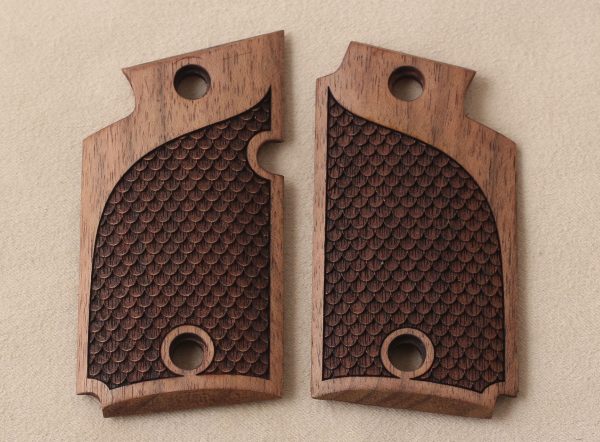 Sig Sauer P938 Compatible Walnut Grips Dragon Skin Gun Grips USA-841