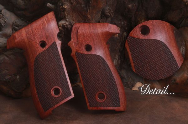 Sig Sauer P228 / P229 Compatible Rosewood Grips Diamond Gun Grips USA-885