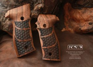 Sig Sauer P226 /SL /Sport I/ II/II SL/II SL PPC Compatible Walnut Grip Gun Grips USA-909