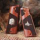 Star Star Model B Compatible Rosewood Customizable Grips Diamond Gun Grips USA-1027