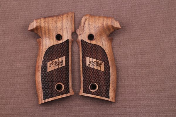 Sig Sauer P226 /SL /Sport I/ II/II SL/II SL PPC Compatible Walnut Grip Gun Grips USA-975