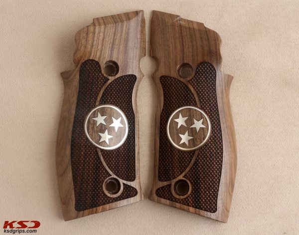 Sig Sauer X-Five P226 /SO /AL /Six /Six AL Compatible Walnut Grip Gun Grips USA-1007