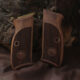 Canik L120 Compatible Walnut Grips Diamond Gun Grips USA-1017