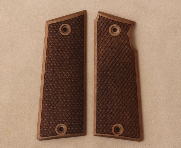 Star SUPER B Compatible Walnut Grips Dragon Skin Gun Grips USA-1029