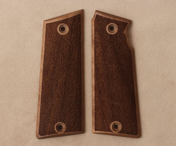 Star SUPER B Compatible Walnut Grips Striped(Full) Gun Grips USA-1030