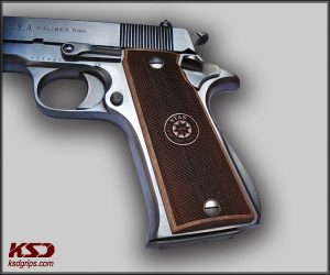 Star SUPER B Compatible Walnut Grips Diamond Gun Grips USA-1034