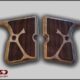 Kevin Zp98 Compatible Walnut Grips Diamond Gun Grips USA-1041