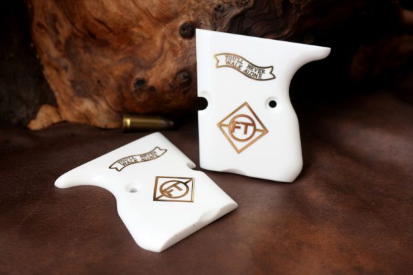 Kevin Zp98 Compatible White Acrylic Customizable Grips Gun Grips USA-1044