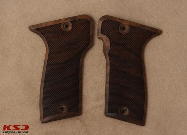 Mab Mod D Compatible Walnut Grips Diamond Gun Grips USA-1046