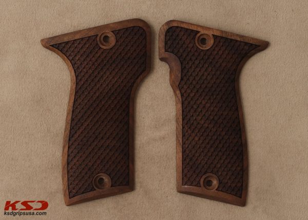 Mab Mod D Compatible Walnut Grips Dragon Skin Gun Grips USA-1047