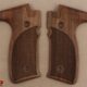 Zastava EZ9 / E40 Compatible Walnut Grips Dragon Skin Gun Grips USA-1058