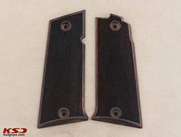 LLama Max I – IX – IXA Compatible Walnut Grips Striped(Full) Gun Grips USA-1076