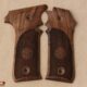 LLama 1911 Style Compatible Walnut Grips Diamond Gun Grips USA-1086