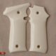 LLama 1911 Style Compatible Ivory Acrylic Grips Gun Grips USA-1088