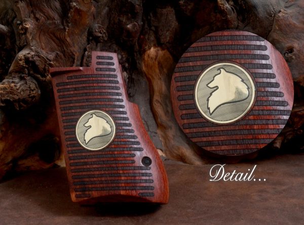 Desert Eagle 3,57/44/50 Cal Mark I & VII & XIX Rosewood Custom Grip Gun Grips USA-1109