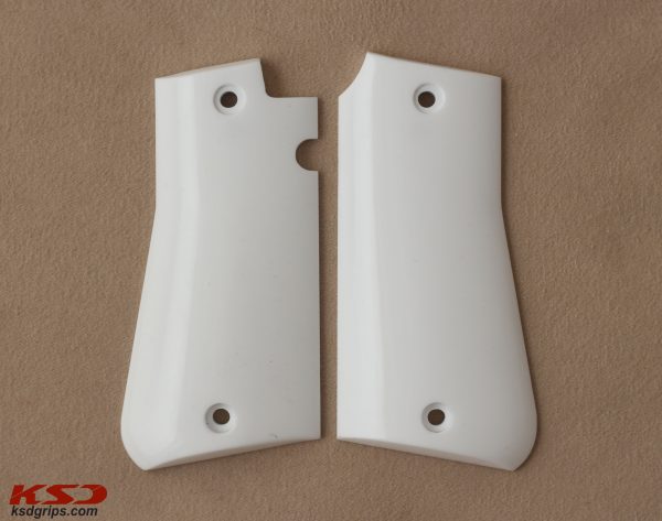 Astra 3000 Compatible White Acrylic Grips Gun Grips USA-1117