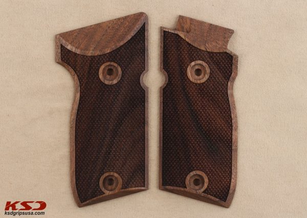 Astra A 75 Compatible Walnut Grips Diamond Gun Grips USA-1119