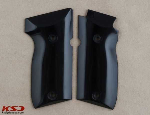 Astra A 75 Compatible Black Acrylic Grips Gun Grips USA-1124