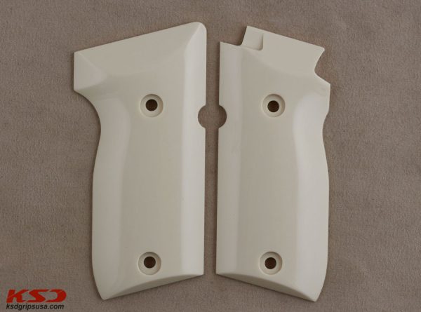 Astra A 75 Compatible Ivory Acrylic Grips Gun Grips USA-1125