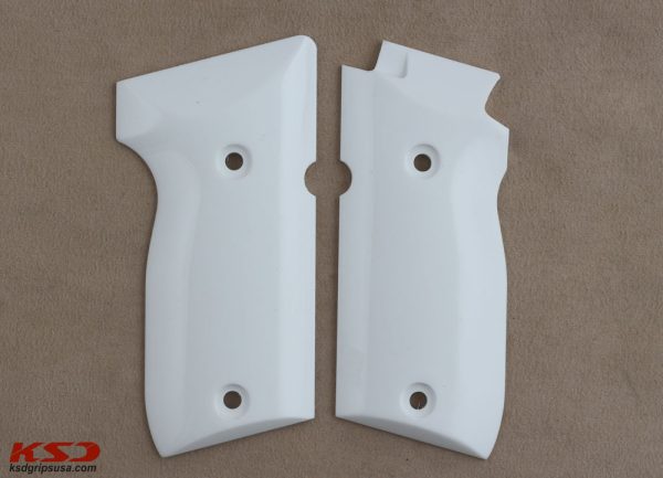 Astra A 75 Compatible White Acrylic Grips Gun Grips USA-1126