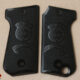 Astra Mod 4000 Compatible Black Acrylic Grips Diamond Gun Grips USA-1136