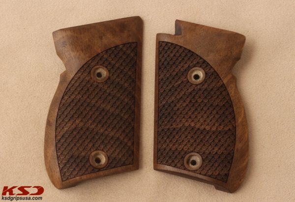 Astra Constable DA II Compatible Walnut Grips Dragon Skin Gun Grips USA-1139