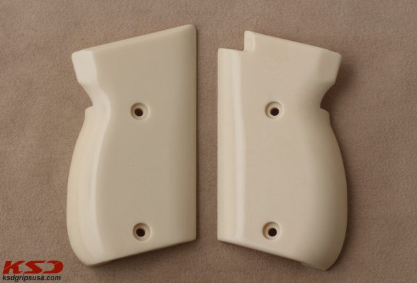 Astra Constable DA II Compatible Ivory Acrylic Grips Gun Grips USA-1143