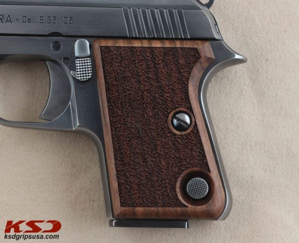 Astra Cub Compatible Walnut Grips Striped(Full) Gun Grips USA-1145