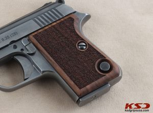 Astra Cub Compatible Walnut Grips Striped(Full) Gun Grips USA-1145