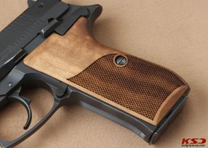 Bernardelli P One sw Compatible Walnut Grips Diamond Gun Grips USA-1159