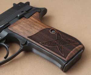 Bernardelli P One sw Compatible Walnut Grips Diamond Gun Grips USA-1161