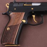 CZ 75, 75B, 75BD, 85 KADET SHADOW1 Compatible Walnut Grip Gun Grips USA-1164